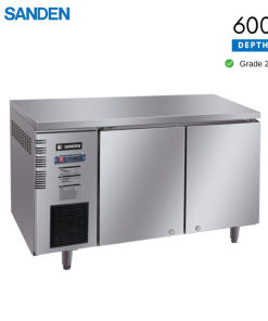 Bàn Đông / Bàn Mát Inox Sanden SCC-1262/SCF-1262 Dung Tích 235 Lít, Sâu 600mm