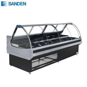 Tủ Trưng Bày Thịt Sanden Có Cửa Lùa