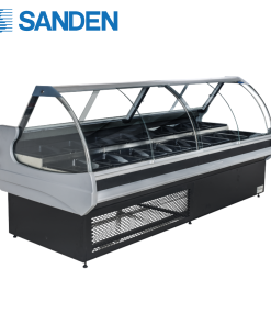 Tủ Mát Siêu Thị Trưng Bày Thịt Sanden Kiểu Cửa Lùa SMA-2600L