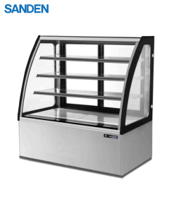 Tủ Bánh Trưng Bày Sanden Kính Cong SKC-1203G