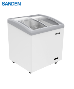 Tủ Đông Sanden Cửa Lùa Kính Cong 180 Lít SNB-0185