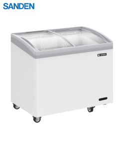 Tủ Đông Sanden Cửa Lùa Kính Cong 280 Lít SNB-0295