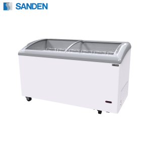 Tủ Đông Sanden Cửa Lùa Kính Cong 419 Lít SNC-0435