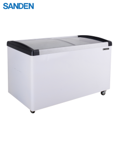 Tủ Đông Sanden Cửa Lùa Kính Cong 525 Lít SNL-0550