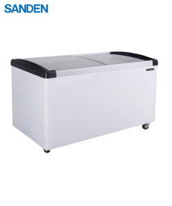 Tủ Đông Sanden Cửa Lùa Kính Cong 665 Lít SNL-0650