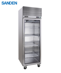 Tủ Mát Inox 304 Cửa Kính Sanden 530 Lít SRC-0613