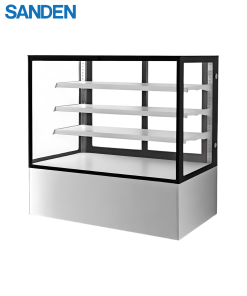 Tủ Bánh Kem Sanden Kính Vuông 550 Lít SKR-1203SG